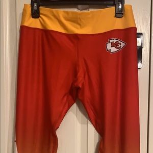Chiefs leggings. Size large